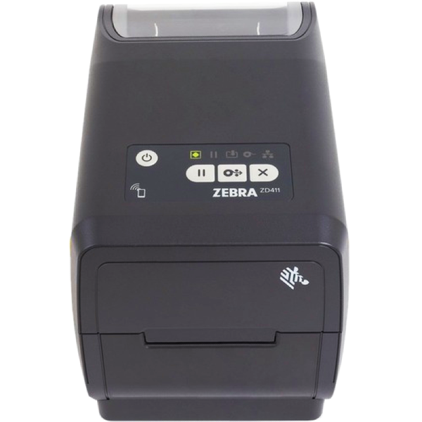 Zebra ZD411 stampante per etichette (CD) Trasferimento termico 203 x 203 DPI 152 mm/s Con cavo e senza cavo Collegamento ethernet LAN Bluetooth