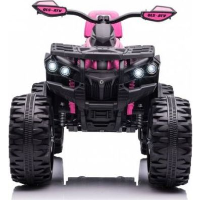 QLS-3288 12 V Elektromos Quad 4 Darab 45 W Motorral, 24 GHz, Szülői Távirányítóval, EVA Kerekekkel Rózsaszín 9052 (9052-uniw)