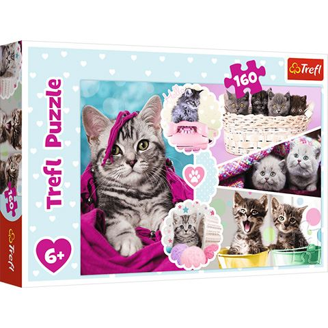 Trefl 15371 puzzle 160 pz Animali