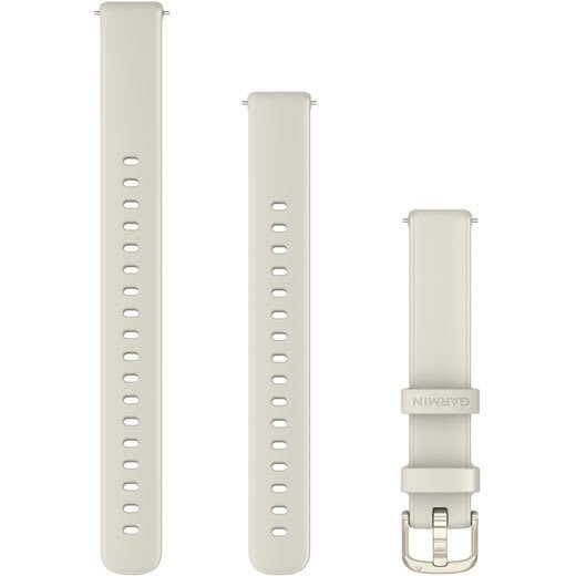 GARMIN LILY 2 ORIGINÁLNÍ SILIKONOVÝ ŘEMÍNEK BÉŽOVÝ BONE / LUNAR GOLD