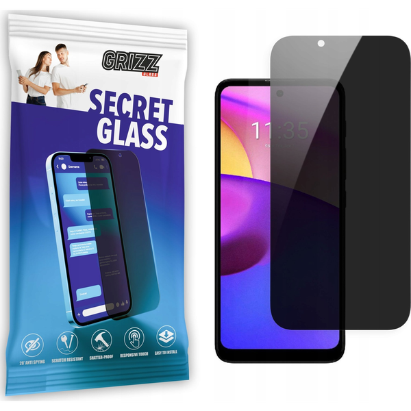  GrizzGlass Szkło prywatyzujące GrizzGlass SecretGlass do Lenovo K14 Plus