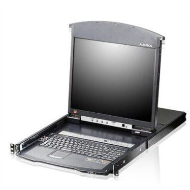 ATEN KL1516AIM rack console 43,2 cm (17") 1280 x 1024 Pixels Metaal Zwart 1U