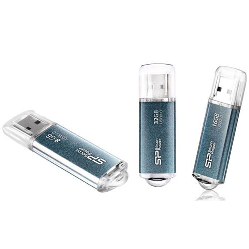 Silicon Power SP016GBUF3M01V1B Marvel M01 16GB, 16 GB, USB Type-A, 3.2 Gen 1 (3.1 Gen 1) Cap, Blue