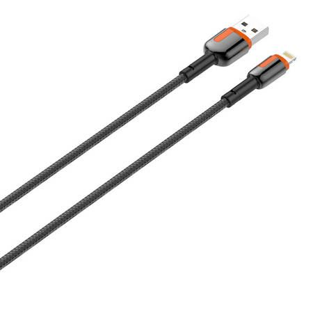 Kabel LDNIO LS591 USB - Apple Lightning 2,4 A 1 m černý