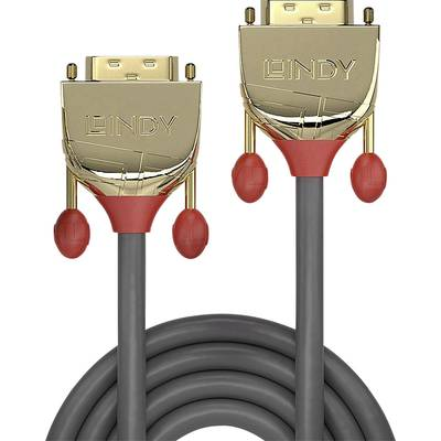 Lindy 36202 DVI kabel 2 m DVI-D Grijs