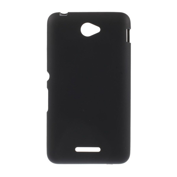 Szilikon telefonvédő FEKETE [Sony Xperia E4 (E2105)] (5996457541331)