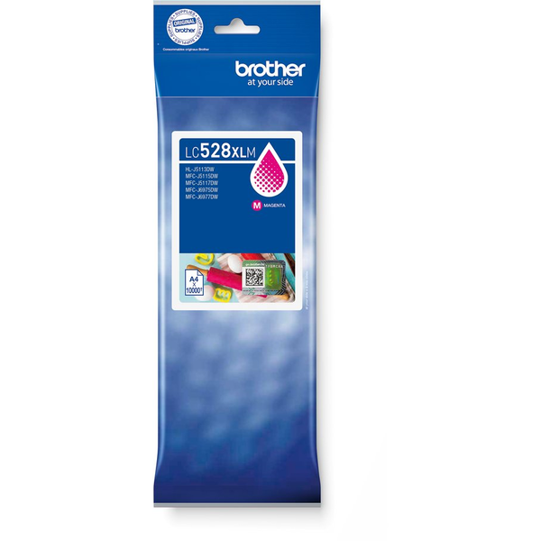 Brother LC528XLM inktcartridge 1 stuk(s) Origineel Ultrahoog rendement Magenta