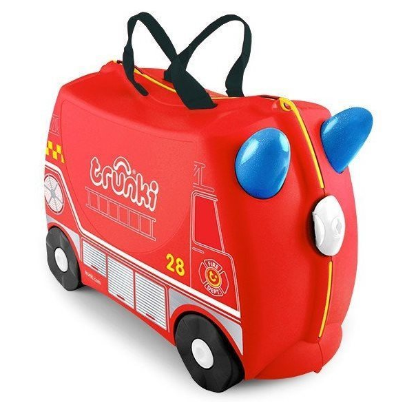 Trunki Gurulós bőrönd - Frank, a tűzoltóautó (5055192202546)