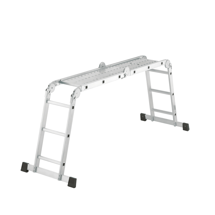 Hailo M60 4x3 lépcsőfokos alumínium állítható platform létra (037412037)