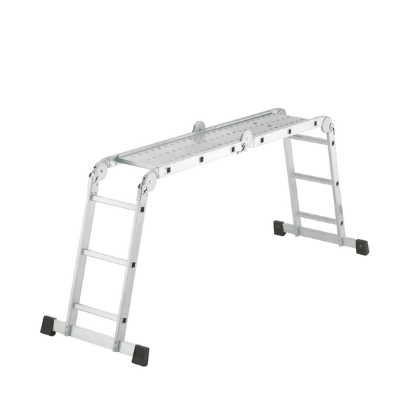 Hailo M60 4x3 lépcsőfokos alumínium állítható platform létra