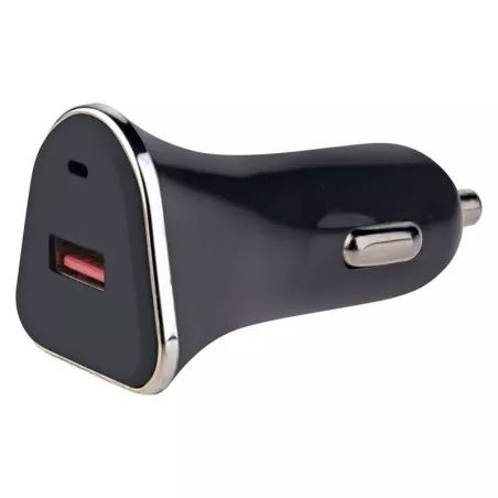 EMOS V0215 univerzális autós USB töltő QUICK 3A, 18W