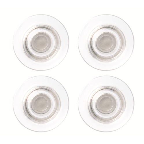 Nobo 1904116 Mágnes üvegtáblához 32mm - Áttetsző (4db) (1904116)