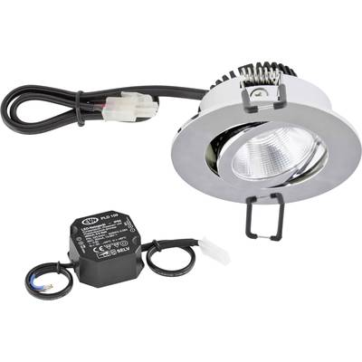 EVN PC20N91102 LED-es beépíthető lámpa LED Fixen beépített LED-es 8.4 W Króm (PC20N91102)