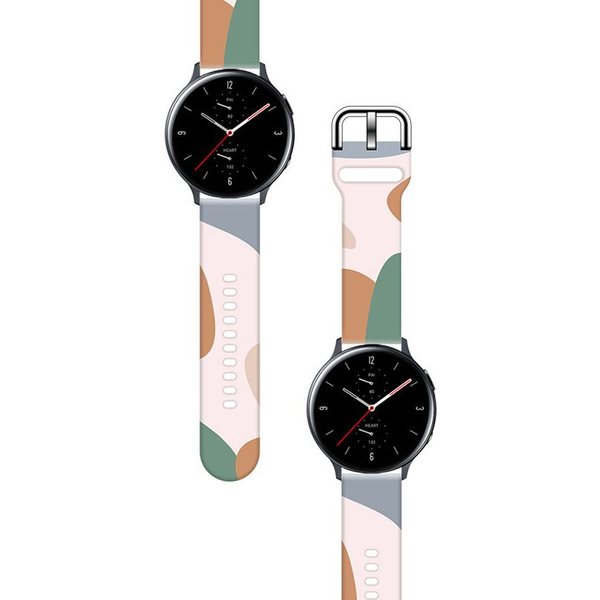 Hurtel Moro Csereszíj Samsung Galaxy Watch 46mm Színes Terepmintás