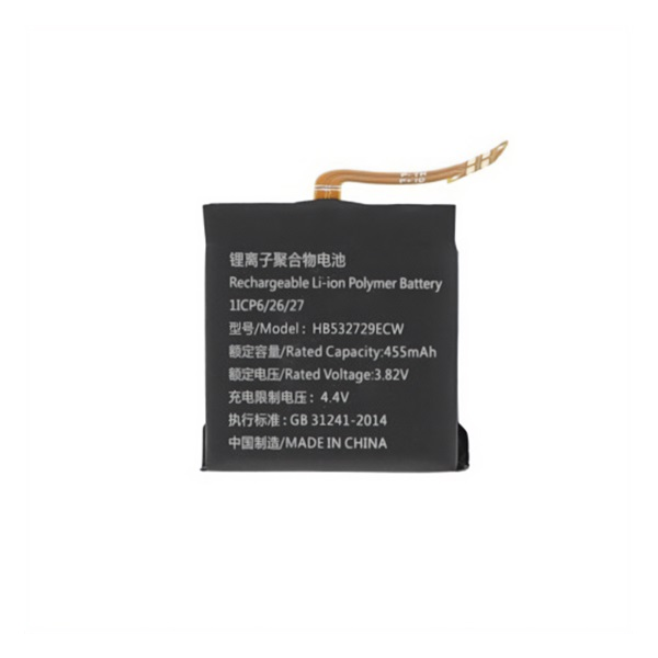 Akku 450mAh LI-Polymer (HB532729EFW kompatibilis) Huawei Watch GT 3 46mm / Watch GT 2 46mm "Gigapack csomagolás" (GP-139728)