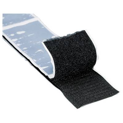 Monacor CS-5100/SW Tépőzár (H x Sz) 100 cm x 5 cm Fekete 1 m (0247230)