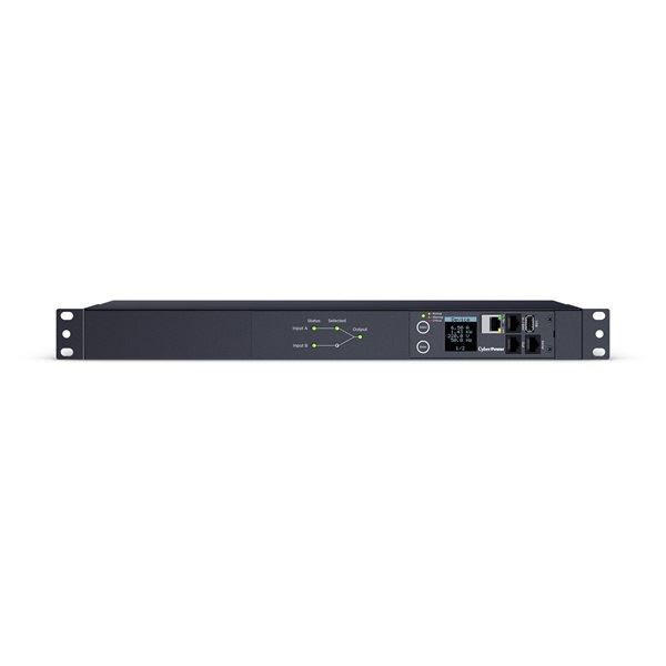 CyberPower PDU44004 strømforsyningsenhed (PDU) 12 AC stikkontakt(er) 1U Sort