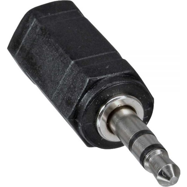 InLine 99309 csatlakozó átlakító 2.5mm jack female 3.5mm Fekete (99309)
