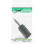InLine 99309 csatlakozó átlakító 2.5mm jack female 3.5mm Fekete
