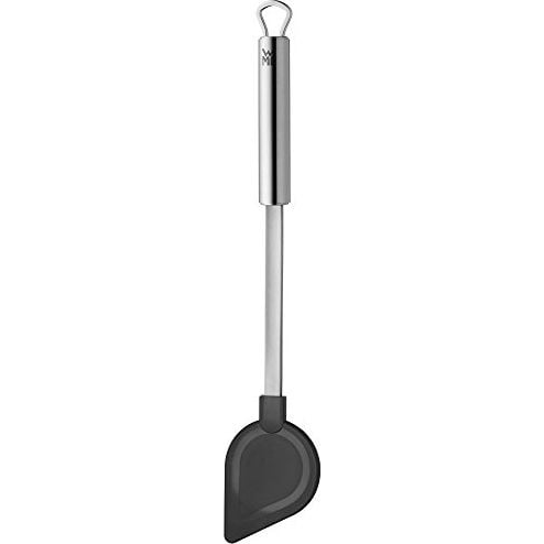 WMF 1873056030 Cucchiaio da cottura Silicone, Acciaio inox Nero, Acciaio inox 1 pz