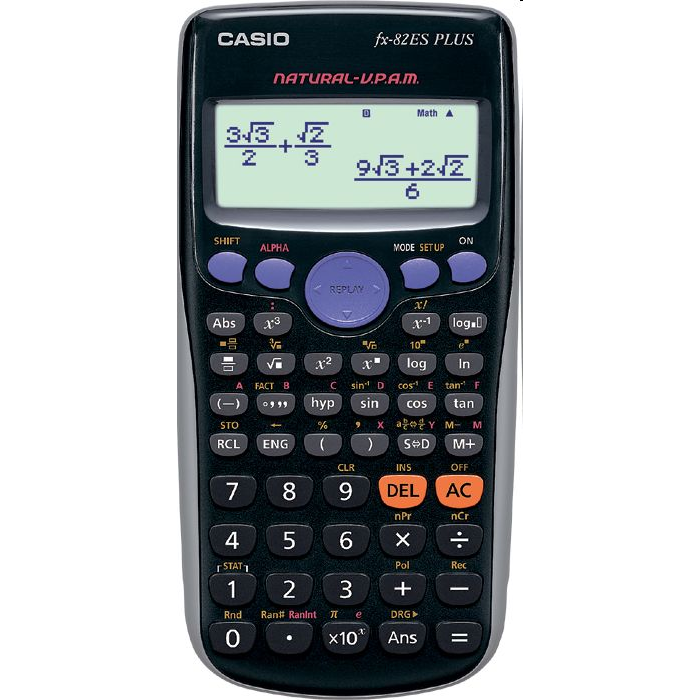 Casio FX-82ES Plus tudományos számológép (FX-82ES Plus)