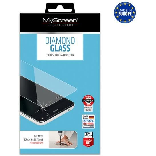 Защитно фолио за таблет, съвместимо, Samsung Galaxy Tab A9 LTE (SM-X115) / Galaxy Tab A9 WIFI (SM-X110) Myscreen диамантено стъклено протекторно стъкло (допълнително устойчиво на надраскване, 0,33 mm, 9h) прозрачно, опаковка на производителя