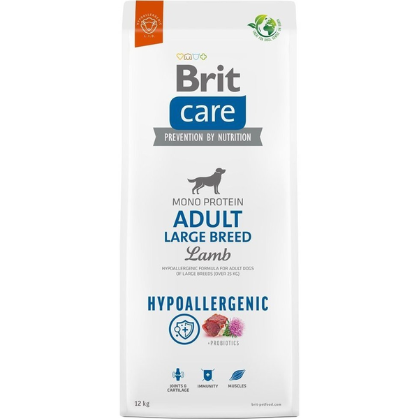 Brit Care Hypoallergenic Adult Large Breed 12 kg Lamb 172222
