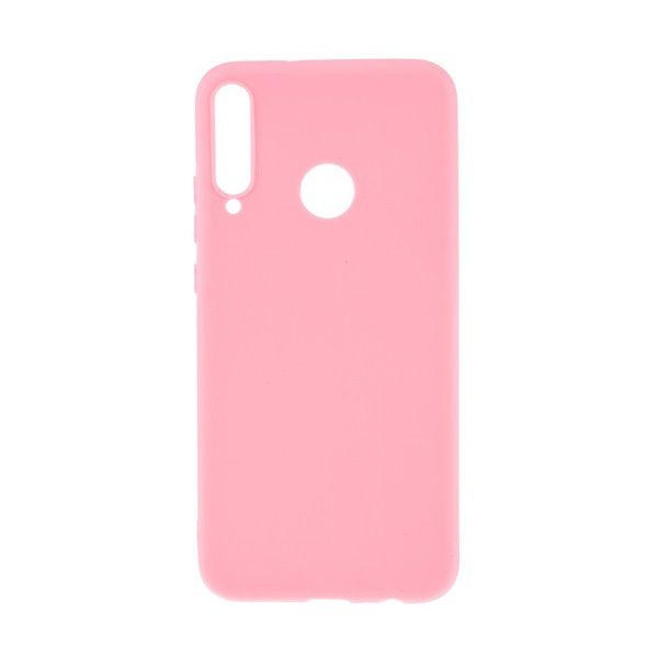 Szilikon telefonvédő (matt) RÓZSASZÍN [Huawei P40 Lite E / Y7p] (5996457952014)