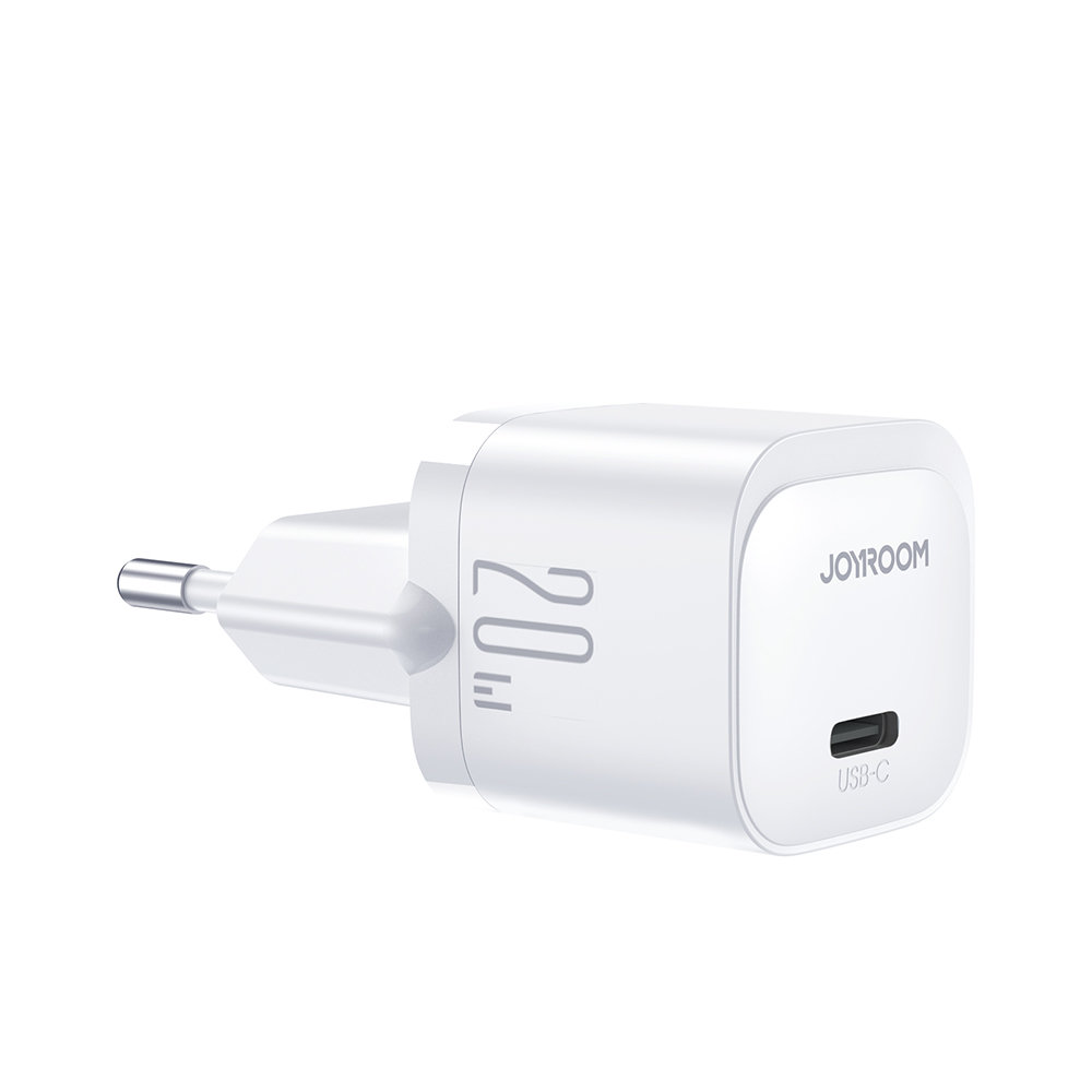 Joyroom JR-TCF02 USB-C Hálózati töltő - Fehér (20W) (JR-TCF02W)