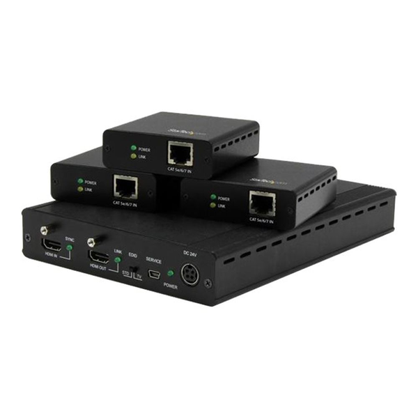 StarTech.com ST124HDBT audio/video extender AV-zender & ontvanger