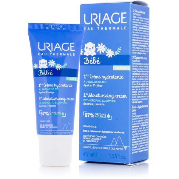 URIAGE Bébé 1st Moisturizing arckrém 40 ml (3661434008658)