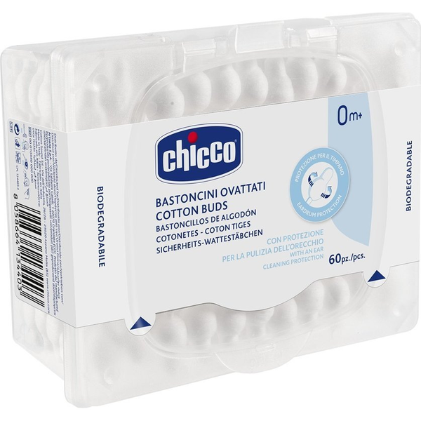 CHICCO   BASTONCINI ORECCHIE BABY 60 PZ.