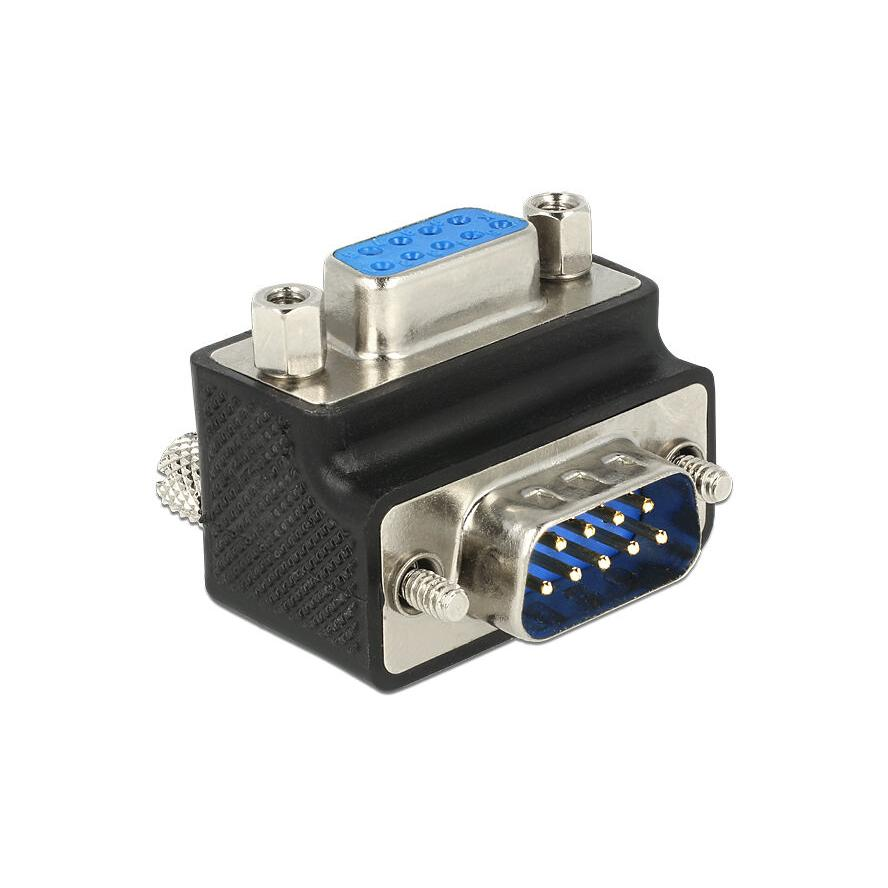 ADA Delock 65595 Sub-D 9pin apa > anya 270°-ban elforgatott adapter (65595)