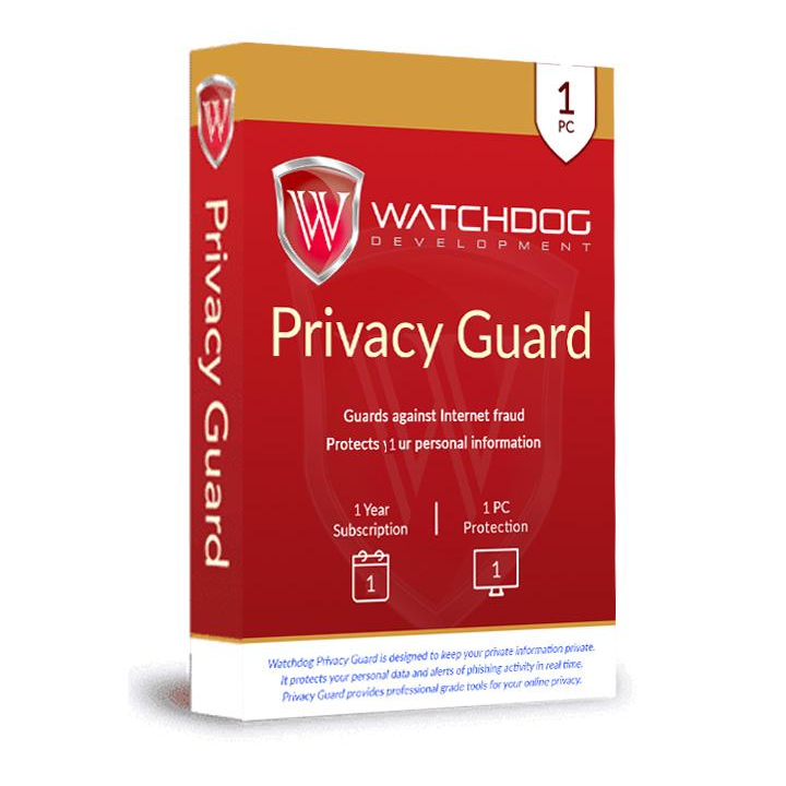 Watchdog Privacy Guard - 1 Eszköz / 1 Év elektronikus licensz
