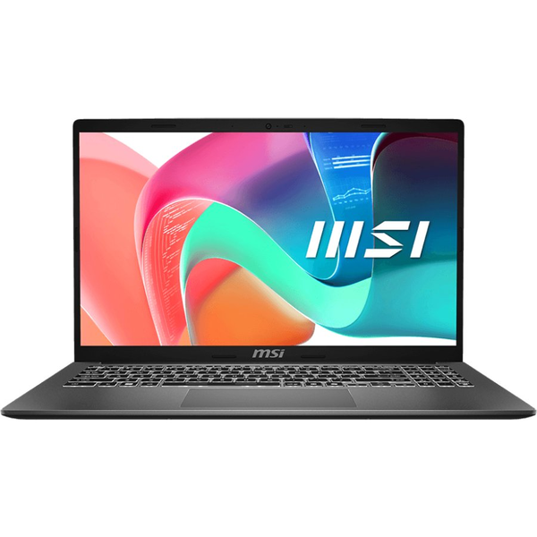 MSI Modern 15 F13MG-473NL Intel® Core™ i3 i3-1315U Ноутбук 39,6 см (15.6") Full HD 16 GB DDR4-SDRAM 512 GB SSD Wi-Fi 6E (802.11ax) Windows 11 Home Сив