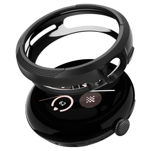 Spigen Liquid Air Pixel Watch 3 (45mm) óravédő keret fekete (ACS07598)