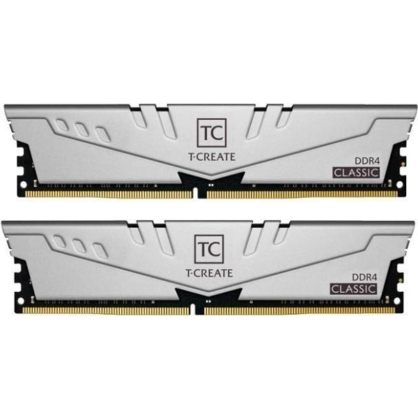 Памет Team Group T-Create Gray 16GB (2 x8GB) 2666MHz DDR4 CL19-19-19-43 1.2V