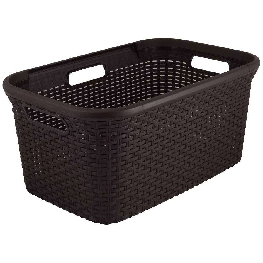 Curver Style rattan hatású ruháskosár 45l (00708-210)