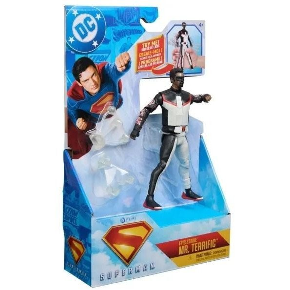 SpinMaster Superman Movie Line-15cm Deluxe Figur-Mr.Terrific