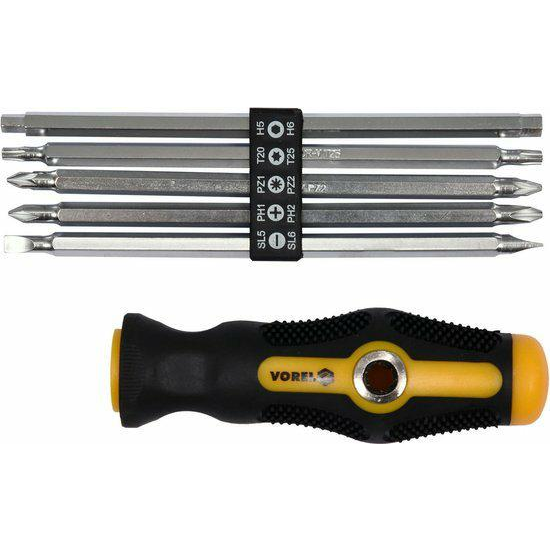 Vorel Csavarhúzó készlet 10 az 1-ben (64960)