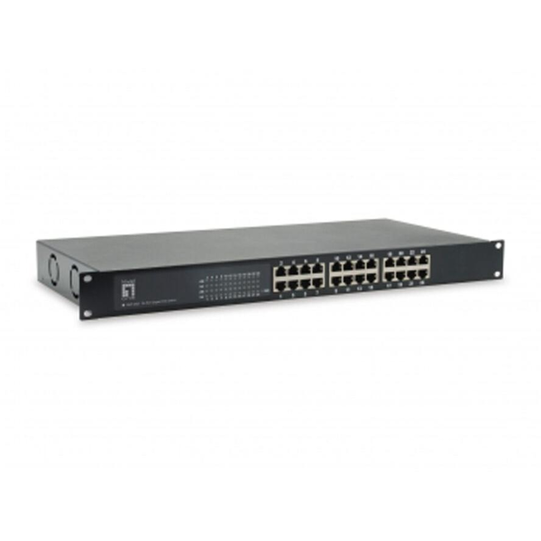 LevelOne GEP-2421W630 netværksswitch Ikke administreret Gigabit Ethernet (10/100/1000) Strøm over Ethernet (PoE) Sort