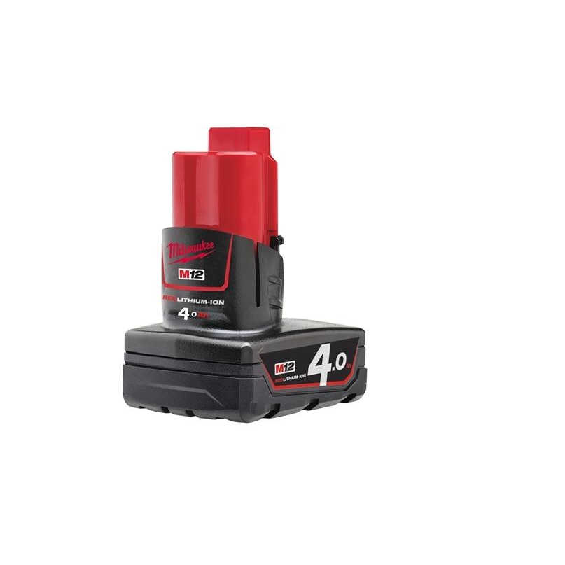 Milwaukee M12 B4 Akkumulátor - 12 V, 4 Ah , Li-Ion (4932430065)