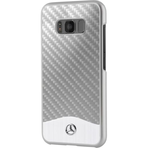 Mercedes MEHCS8LCACSI S8 Plus G955 Ezüst Carbon Keménytok