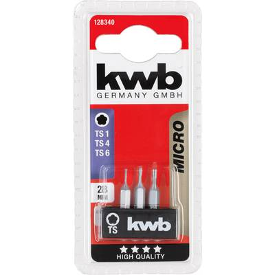 Bit készlet kwb 128340 Acél 1 db (128340)