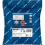 Bosch 2608621821 Fiberscheibe O 115 mm Körnung 60 25 St. Неръждаема стомана Шлифовъчен диск