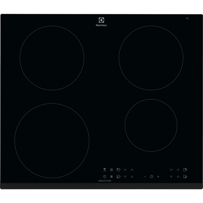 Electrolux LIR60433B Beépíthető Indukciós Főzőlap - Fekete (LIR60433B)