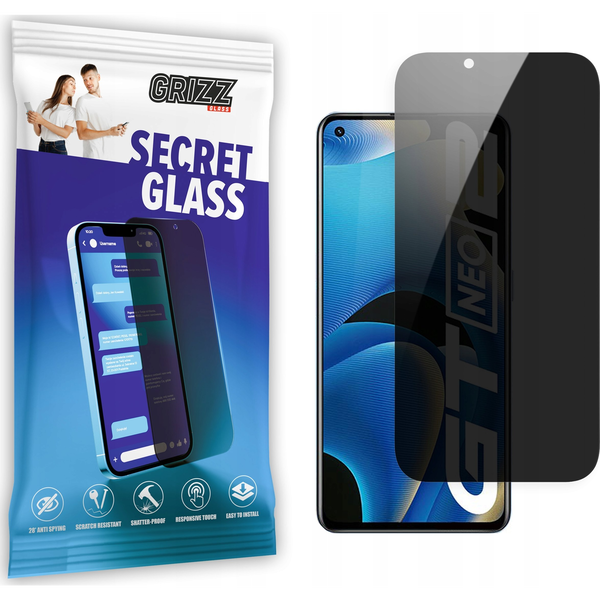  GrizzGlass Szkło prywatyzujące GrizzGlass SecretGlass Realme GT Neo 2