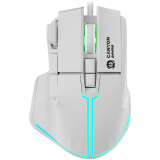 CANYON Fortnax GM-636 RGB Gaming Egér 20000 DPI Fehér