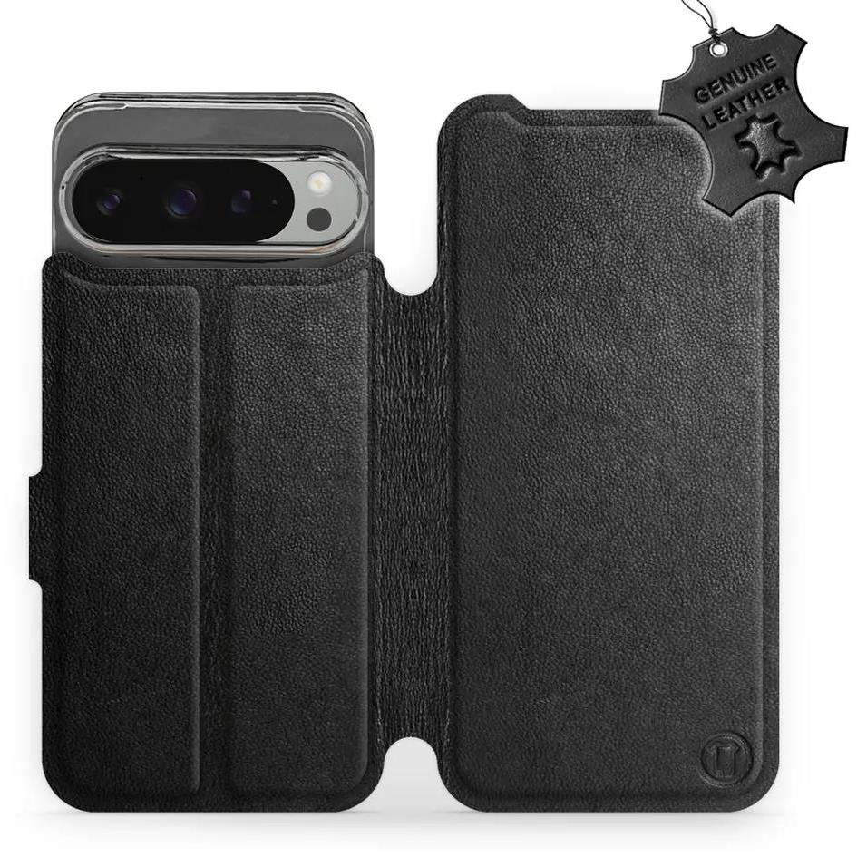 Mobiwear Google Pixel 9 Pro XL fekete bőr flip tok - L BLS (5906511289857)