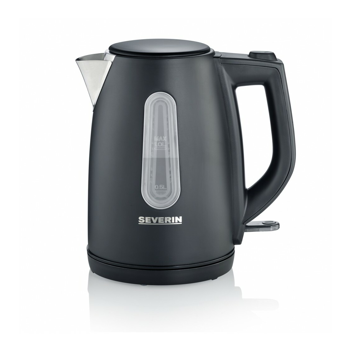 Severin WK 9553 1L Vízforraló - Fekete (WK 9553)